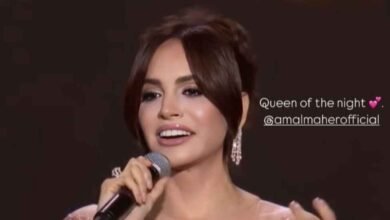 Ahlam and Amal Maher Dazzle at Gala