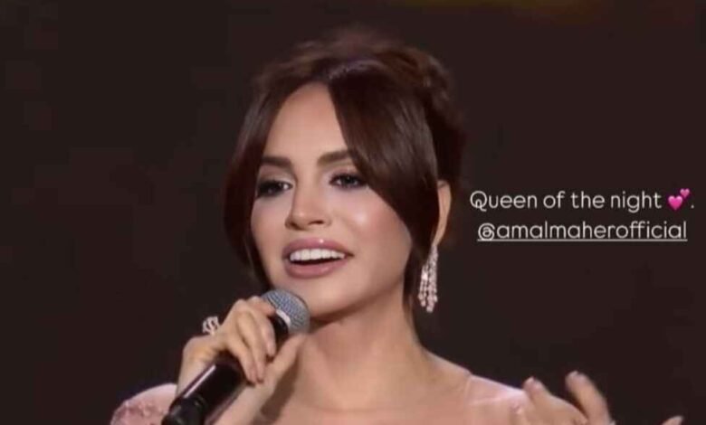 Ahlam and Amal Maher Dazzle at Gala